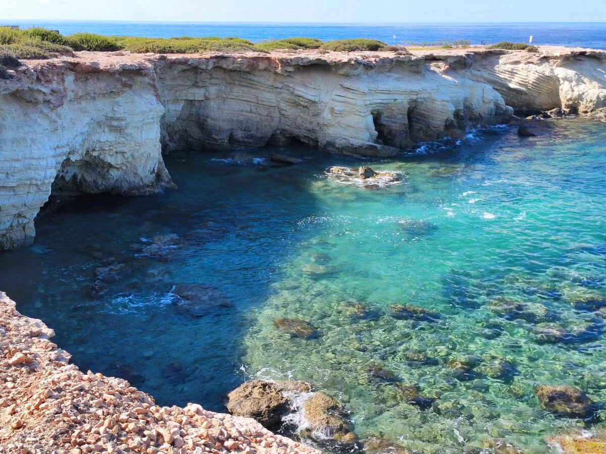 Famous natural formations carved by the sea, creating impressive arches and caves along the coastline.
